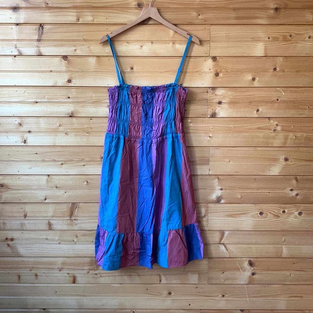 Marc by Marc Jacobs convertible strap sundress with waist drawstring. Sz Large - Picture 2 of 5